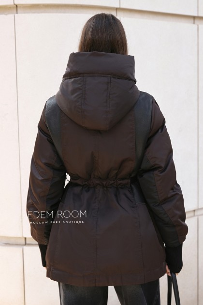 зимняя куртка - пуховик на мериносе