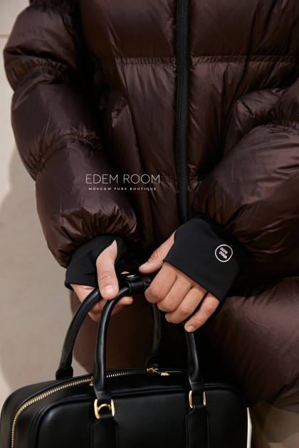 женский пуховик без меха