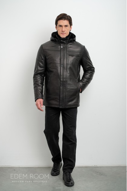 Дублёнка мужская из кожи