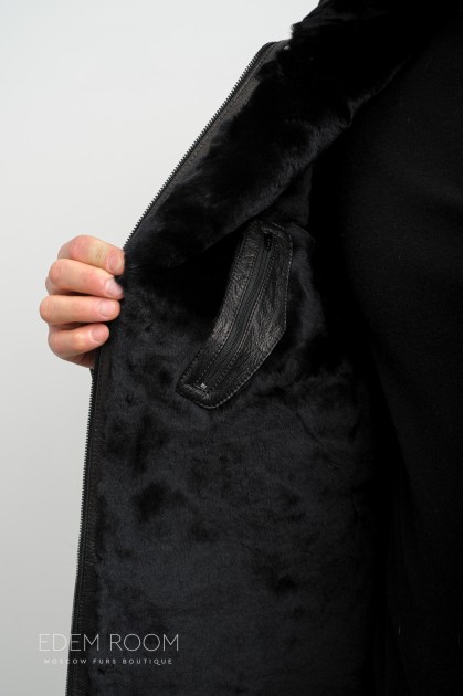 Дублёнка мужская из кожи