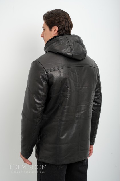 Дублёнка мужская из кожи