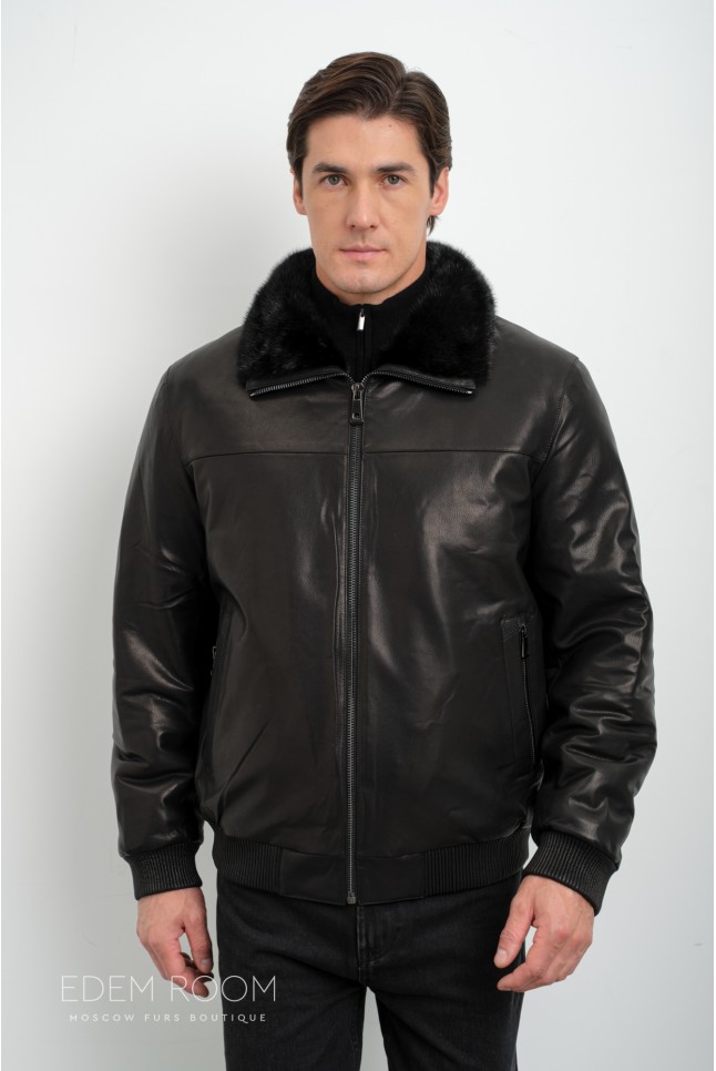 куртка - дублёнка мужская