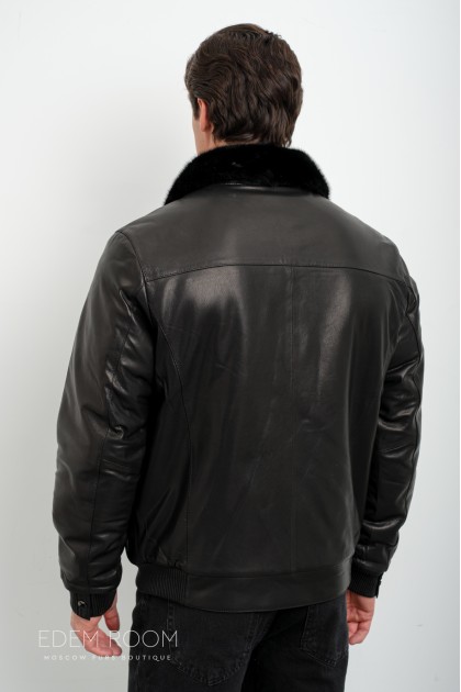 куртка - дублёнка мужская