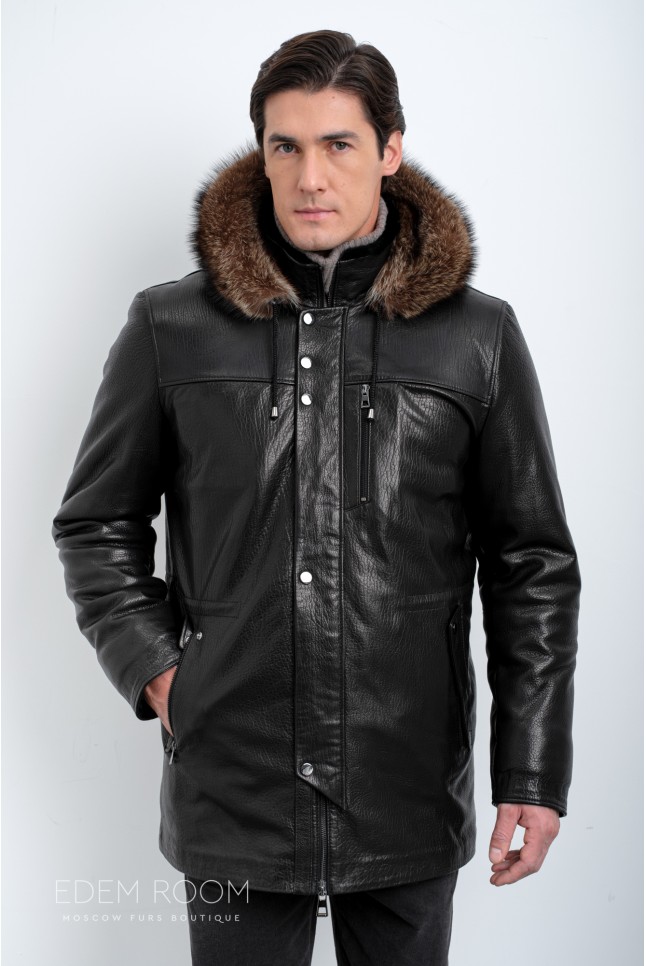 кожаная дублёнка из Турции кожаная дублёнка из Турции