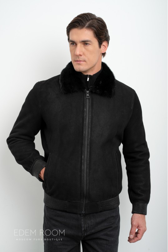 куртка - дублёнка на резинке