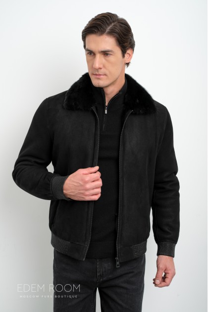 куртка - дублёнка на резинке