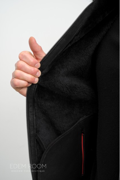 куртка - дублёнка на резинке