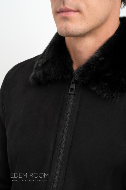 куртка - дублёнка на резинке