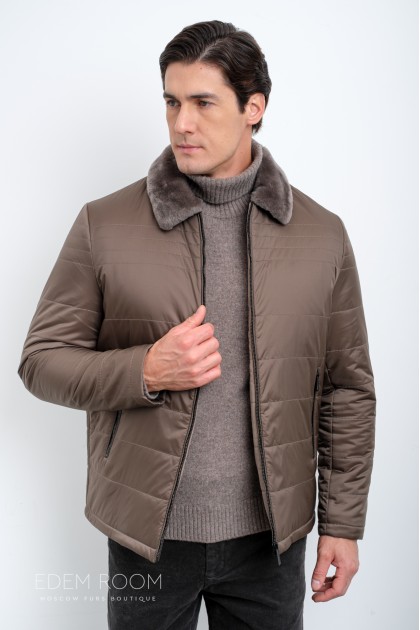 Демисезонная тканевая куртка