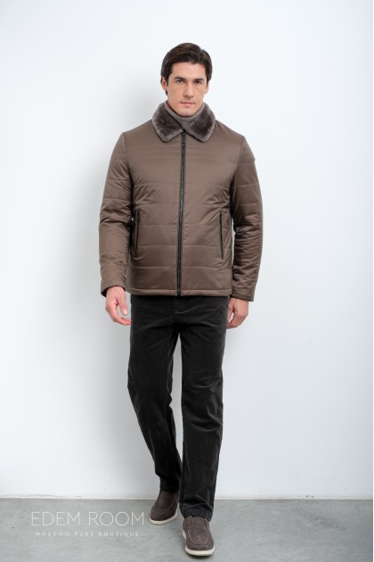 Демисезонная тканевая куртка