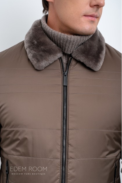 Демисезонная тканевая куртка