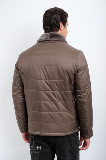 Демисезонная тканевая куртка