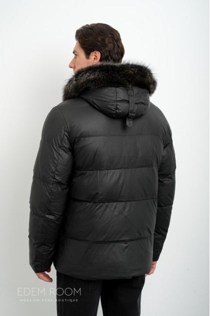мужская зимняя куртка - пуховик