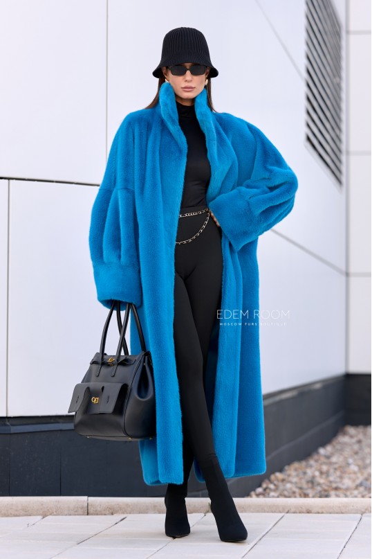 эксклюзивная шуба из эко норки