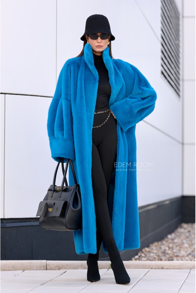 эксклюзивная шуба из эко норки