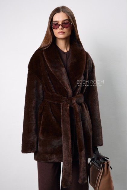 шубы из экомеха