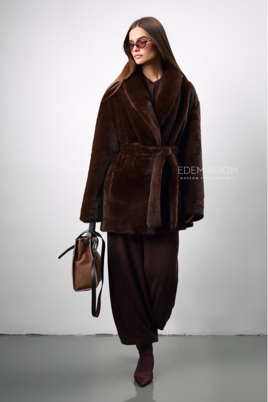 шубы из экомеха