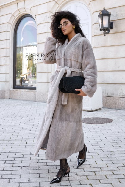 удлинённая норковая шуба без воротника удлинённая норковая шуба без воротника