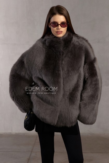 полушубок из меха тосканы