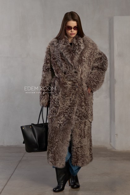 шуба  - дублёнка из испанской овчины