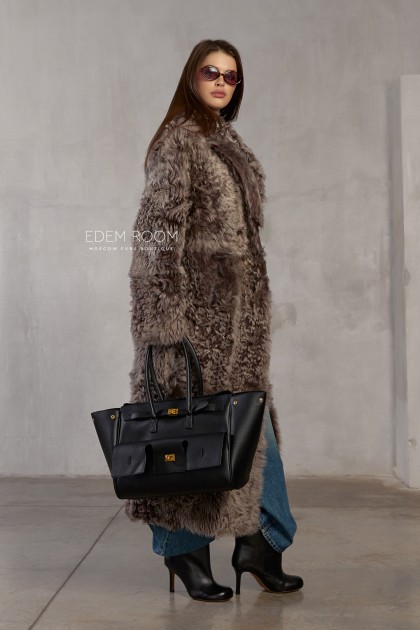 шуба  - дублёнка из испанской овчины