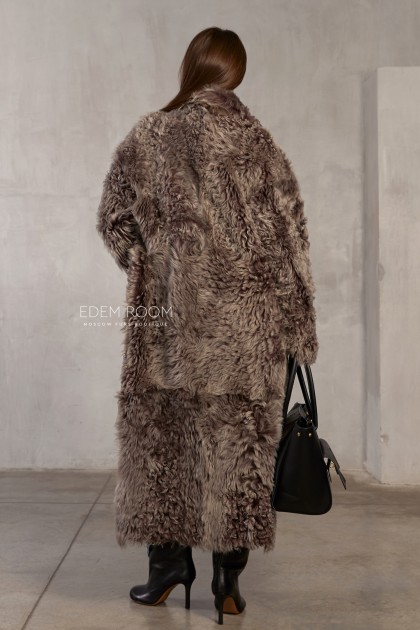 шуба  - дублёнка из испанской овчины