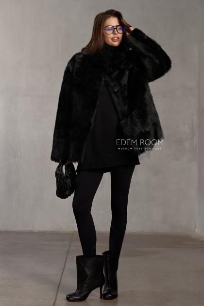 дублёнка из меха тосканы 