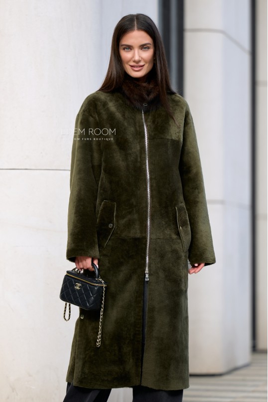 дублёнка женская без капюшона