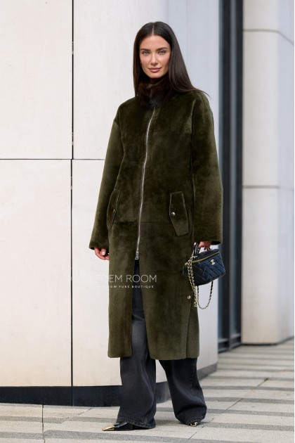 дублёнка женская без капюшона