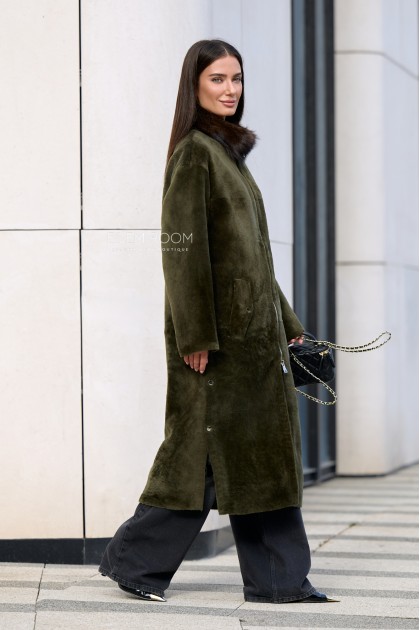 дублёнка женская без капюшона