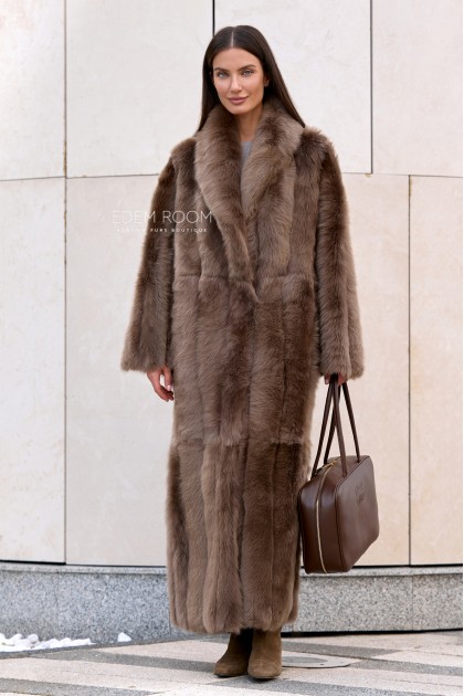 двухсторонняя дублёнка из тосканы