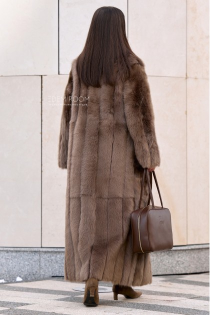 двухсторонняя дублёнка из тосканы