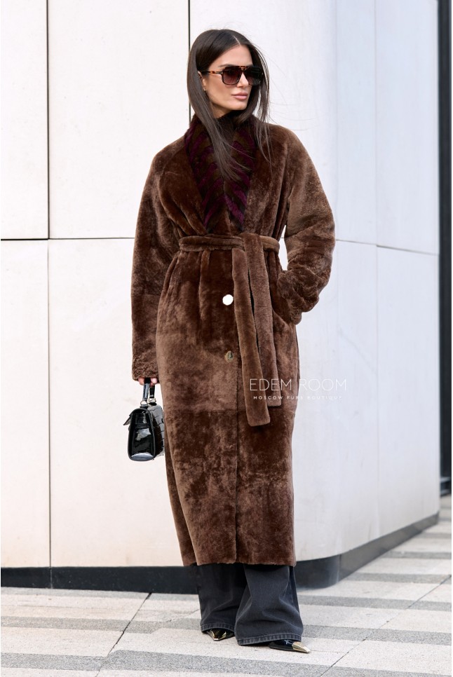 итальянская дублёнка из мериноса