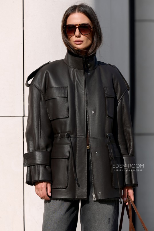 молодёжная куртка - дублёнка 