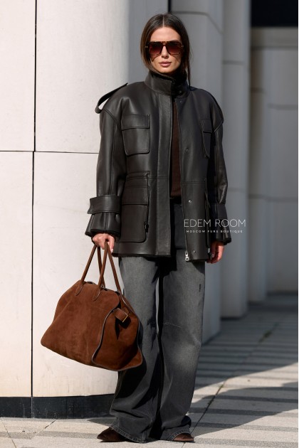 молодёжная куртка - дублёнка 