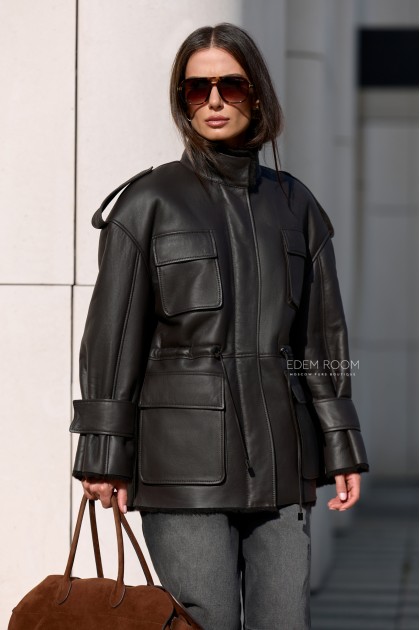 молодёжная куртка - дублёнка 