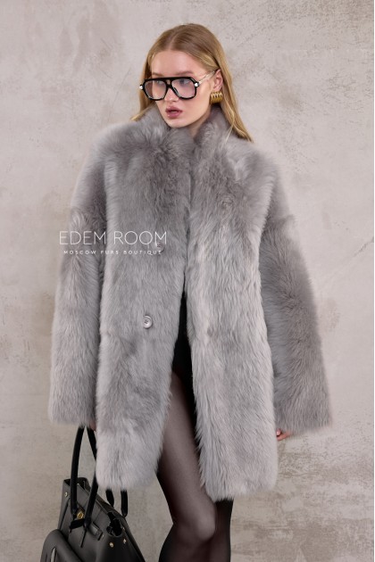 двухсторонняя дублёнка из тосканы