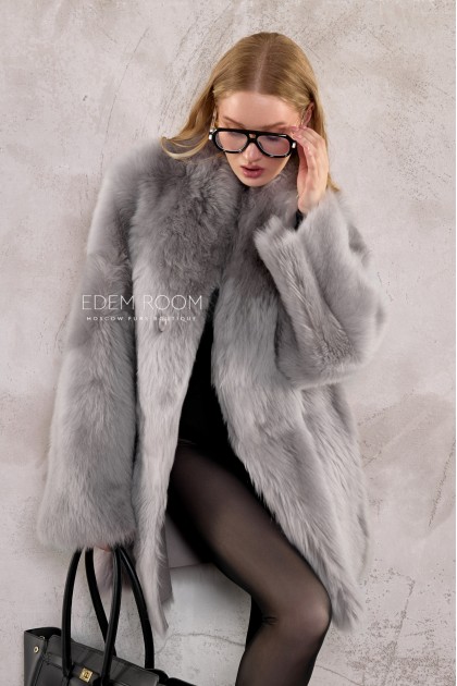 двухсторонняя дублёнка из тосканы