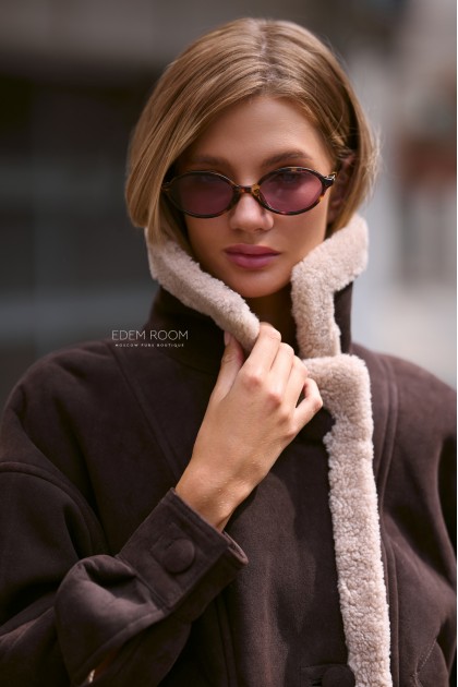 короткая куртка - дубленка