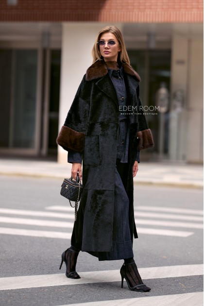 демисезонная дубленка из меха cortos демисезонная дубленка из меха cortos