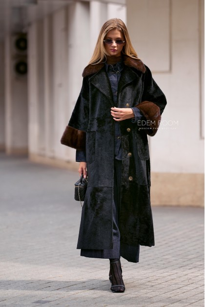 демисезонная дубленка из меха cortos демисезонная дубленка из меха cortos