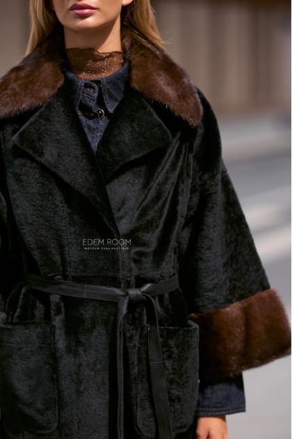 демисезонная дубленка из меха cortos демисезонная дубленка из меха cortos