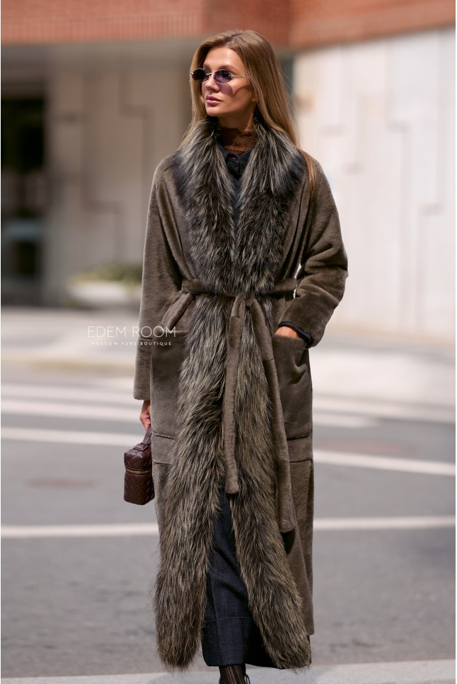 итальянское пальто - дубленка итальянское пальто - дубленка
