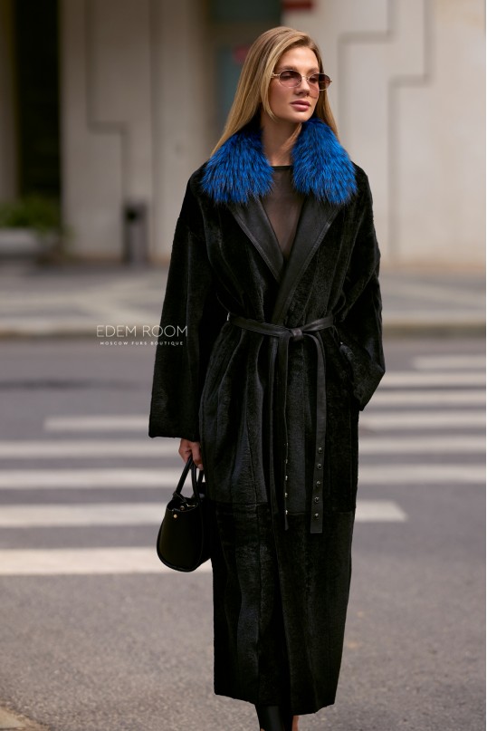 пальто - дубленка для еврозимы