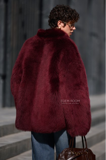 шуба - дублёнка из тосканы