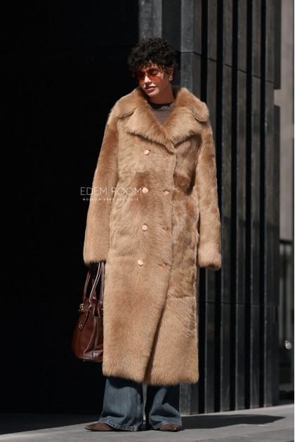 двухсторонняя шуба - дублёнка из тосканы