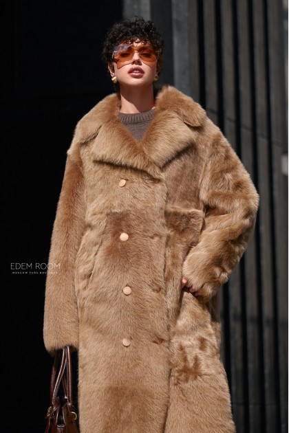 двухсторонняя шуба - дублёнка из тосканы