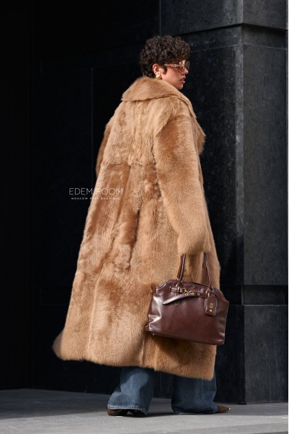 двухсторонняя шуба - дублёнка из тосканы