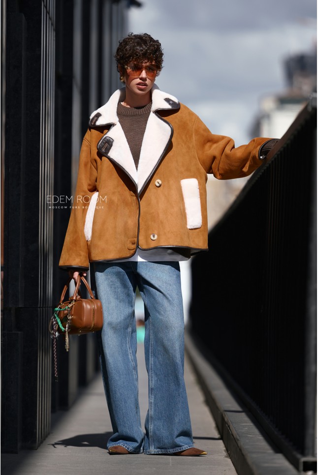 женская куртка - дублёнка