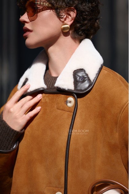 женская куртка - дублёнка